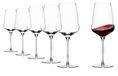 Verre à vin rouge, 610 ml, set de 6, cristal, lavable au lave-vaisselle