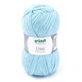 Gründl 760-08 draad, acryl, blauw, 3,5 - 4,5 mm
