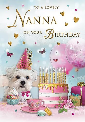 Regal Publishing Verjaardagskaart Nanna - 9 x 6 inch
