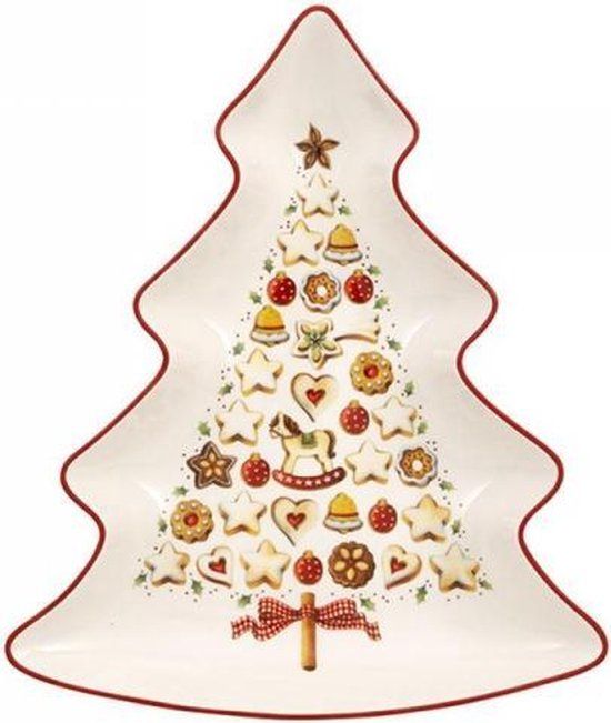 Villeroy & Boch Winter Bakery Delight Schaal kerstboom - 26.5cm