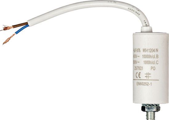 Fixapart W9-11204N Capacitor 4.0uf / 450 V + cable