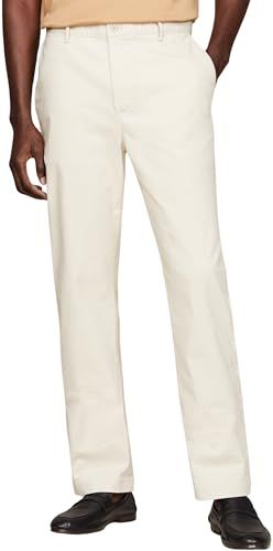 Tommy Hilfiger Heren Mercer Essential Twill Chino Broek - Beige - 38W/29L