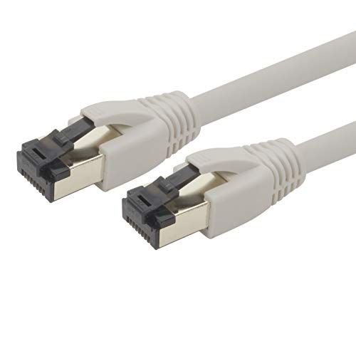 1aTTack.de 10m Cat 8 netwerkkabel CAT8 kabel grijs