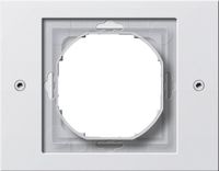 Gira TX44 Afdekraam Schakelmateriaal - Wit - 1-voudig frame