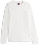 Tommy Jeans Heren Lange Mouwen Shirt XXL Katoen Wit