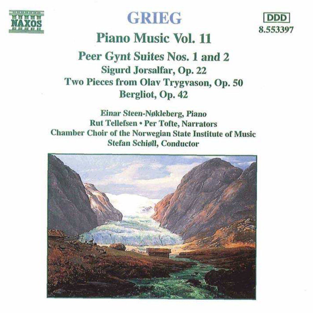 OUTHERE Grieg Edvard Hagerup: Opere per Piano (Integrale) Vol 11 - CD