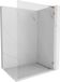 Mexen Lunar L paroi de douche Walk-in droite 60 x 200 cm, verre transparent, avec profil, traitement anticalcaire, or rose