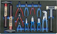 Gedore 2005 CT4-8000 13-delige Gereedschapsortiment in 4/4 check-tool module