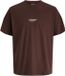 JACK&JONES JJESOHO TEE SS CREW NECK NOOS Heren T-shirt - L - Bitter Chocolate