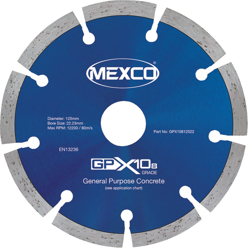 Mexco Mexco diamantschijf universeel 125x22,2x2,0mm