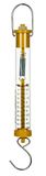Eisco Labs Newton Force Meter Spring Scale - Max Capacity 50N, 5Kg, Dual Scale Labeled