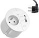 Bachmann LOOP IN CHARGE 1xUTE 1xUSB A/C 22W 1xKBD 2,0m CEE7/7 ws