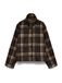 VERO MODA Tussenjas 'VMSPENCER' cappuccino / donkerbruin