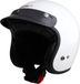 Redbike RB-720 - Casque jet rétro - Blanc - Taille XL - ECE 22.06 - Visière solaire incluse - Casque moto, scooter et cyclomoteur