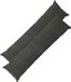 vidaXL Kussensloop - 2 stuks - HEERLEN - Antraciet - 40 x 145 cm