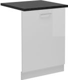 Vicco R-Line Vaatwasser deksel – 60 cm, WB Antraciet Wit Hoogglans