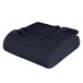 Superior Metro katoenen deken voor alle seizoenen, geweven deken voor bank, bed, beddengoed, boerderij, Home Essentials, schattige en gezellige Boheemse dekens, visgraatweefsel, sprei, marineblauw