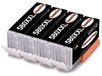 Canon 4 cartouches d'encre noires XXL PGI-580 pour Canon PIXMA