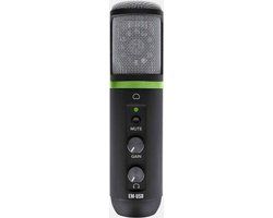 Mackie EM-USB - Spraakmicrofoon - Kabelgebonden - Cardioide - Zwart