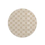 Questo Casa Ronde Digitally Printed Mouse Pad, Non-Slip Base, for Office and Home, Diameter: 22 cm