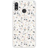 Huawei Bedrukt siliconen hoesje compatibel met P20 Lite Terrazzo color