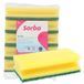Sorbo Schuurspons Grip - Extra Sterke Schuurspons met Handgreep, Geschikt voor Hardnekkig Vuil, Extra Grote Schoonmaakspons voor Keuken en Huishoudelijk Gebruik, Maat XL, 5 Stuks