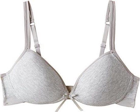 Boobs en Bloomers Boobs&Bloomers Tiener BH voorgevormd - 80B - Grijs
