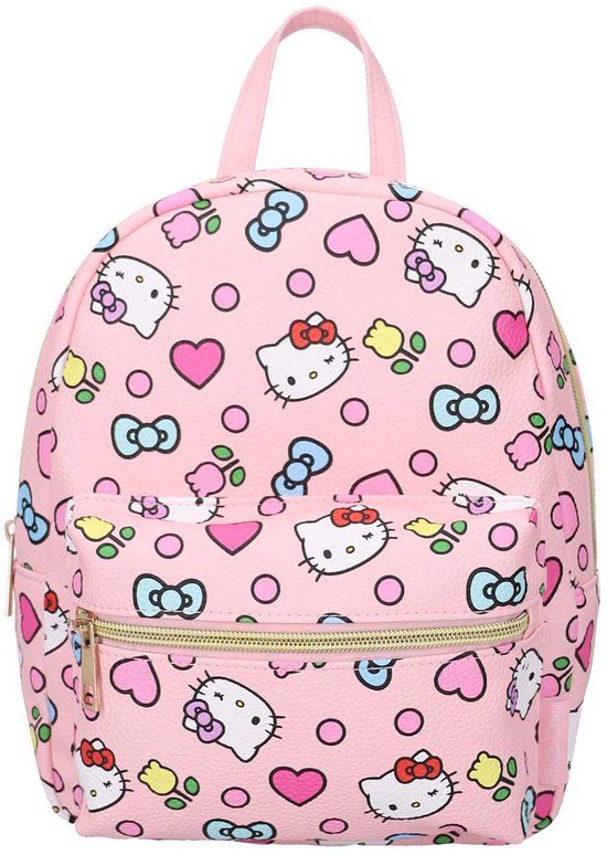 Vadobag Hello Kitty Sweet On You Rugzak - 27 x 21 x 8 cm - 4.5L - Roze