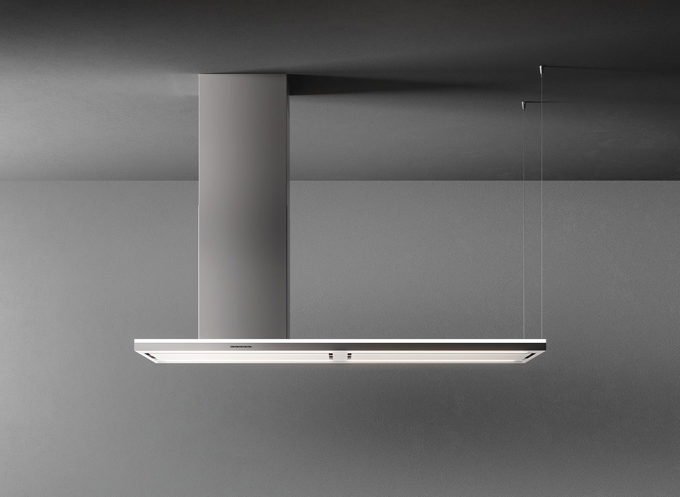 Falmec LUMENISOLA75NRSSX Eiland Afzuigkap - Zilver - 800 m³/uur