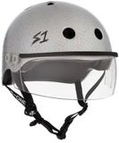 S-ONE Casque LIFER Visor Argent Paillettes