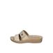 inblu dames Ciabatta Donna Con Chiusura Regolabile A Doppia Fascia, Plantare Anatomico Slippers