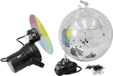 Eurolite 50101860 Halogeen Spiegelbolset Met motor, Met kleurenschijf 30 cm