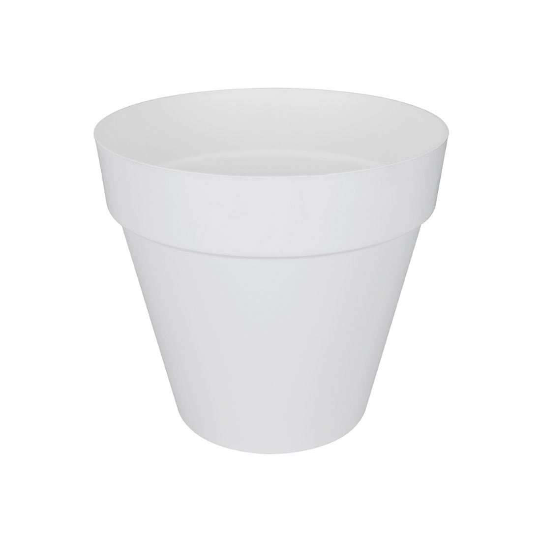 Elho Loft Urban Round 40 Outdoor Planter - White - 38.5 x 35.3 cm