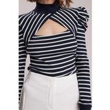 Anne Fontaine Claire Bleu marine foncé Taille : L