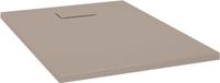 vidaXL Receveur de douche - 100x70 cm - SMC - Brun