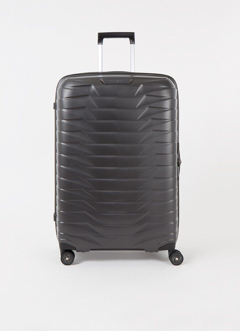 Samsonite Proxis spinner 75 cm zwart, grijs