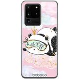 ERT GROUP mobiel telefoonhoesje voor Samsung S20 ULTRA / S11 PLUS origineel en officieel erkend Babaco patroon Panda 001 aangepast aan de vorm van de mobiele telefoon, hoesje is gemaakt van TPU