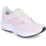 New Balance W1080 versie 10 hardloopschoen voor dames, 9ad Pink Salt Pink Graniet Silver Metallic, 37.5 EU