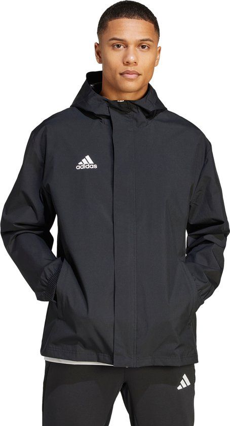 adidas Entrada 22 All-Weather Jack - Heren - Zwart - L