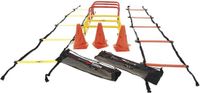 Precision Trainingsset Speed Nylon Geel/oranje 20-delig