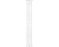 MonsterShop Monster Group BV Ovale design radiator - 1 kolom - 1800x240 mm - wit