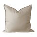 Scandi Living Housse de coussin en lin Calm 50x50 cm Sable