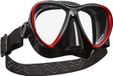 Scubapro Synergy Twin Duikmasker Rood, Zwart