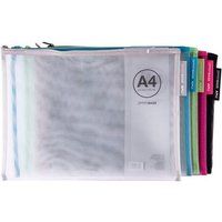APLI - Tas - A4 - nylon - verkrijgbaar in verschillende kleuren