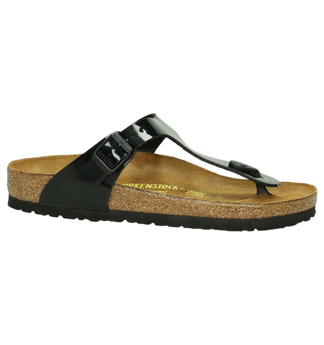 Birkenstock Gizeh Zwart Lak Dames - Maat 38