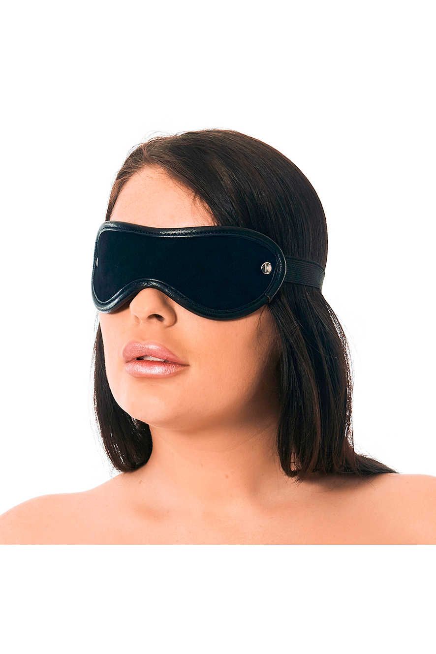 Rimba Suèdeleren blinddoek zwart