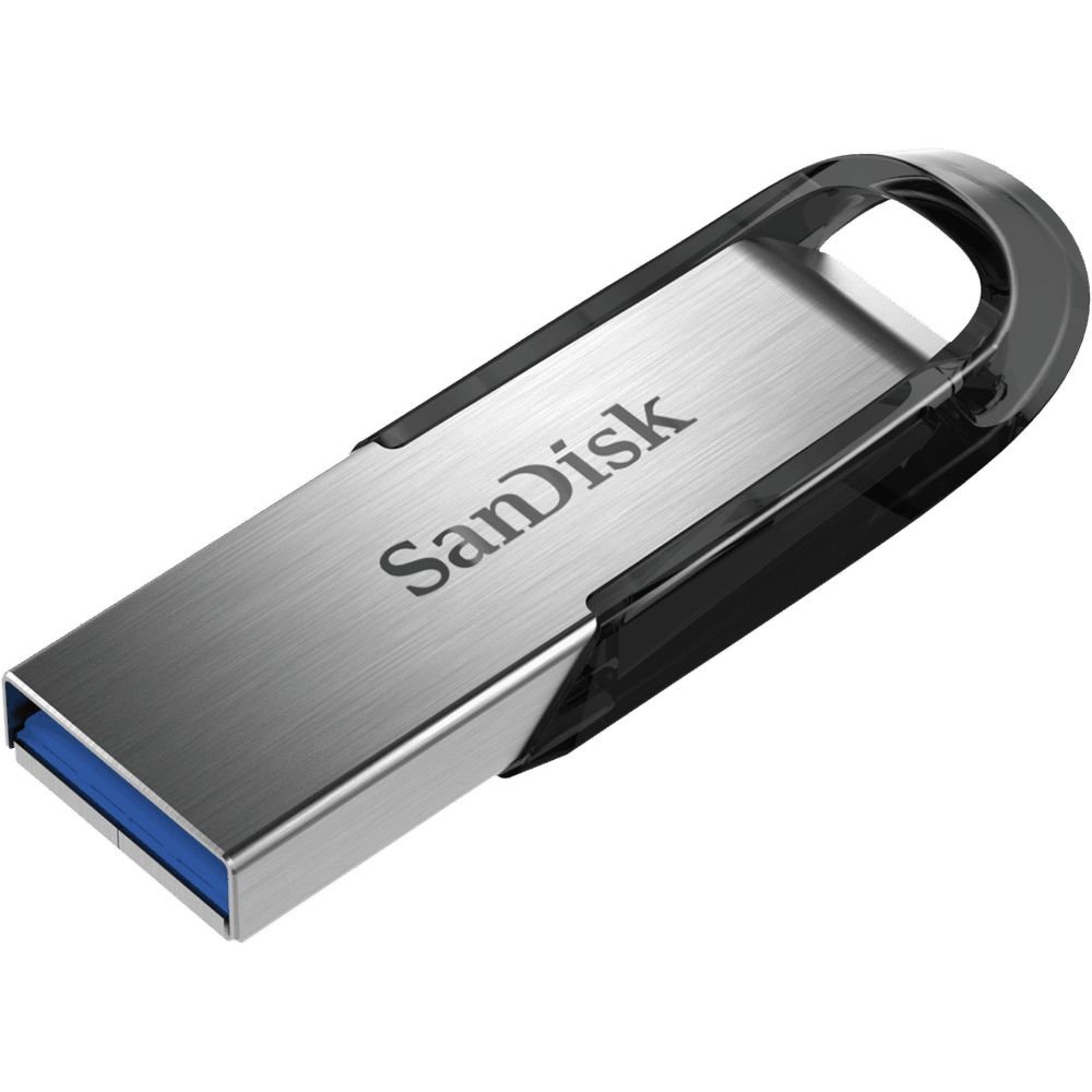 SanDisk Ultra Flair USB Flash Drive - 16GB - USB 3.2 Gen 1 - Silver