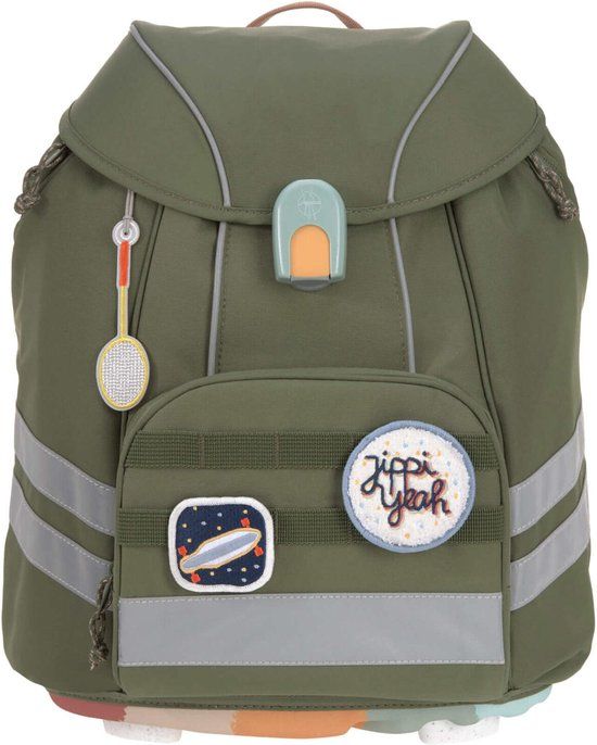 Lassig SchoolSet - Rugzak - Unique Olive - 30 l - Unisex