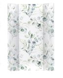 Rotho Babydesign 200990001DE verschoonkussen Fleece, Polyurethaan Groen, Wit Plat
