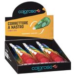 RiPlast 83948 ergonomische correctietape, kleurrijk, verschillende kleuren, 5 mm x 6 m